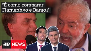 Marco Antônio e Piperno discutem: ‘Não tem comparação moral entre Bolsonaro e Lula’