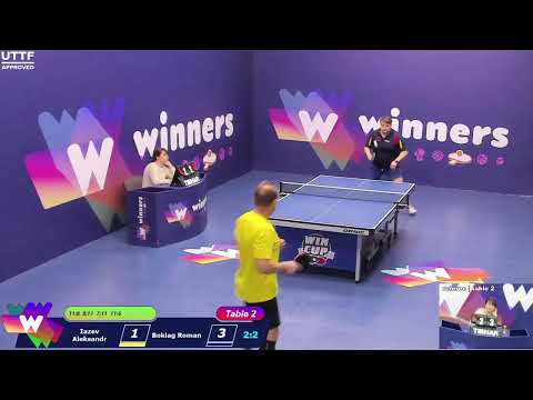 WINners CUP table 2  24.01   Iazev Aleksandr - Boklag Roman  19:30