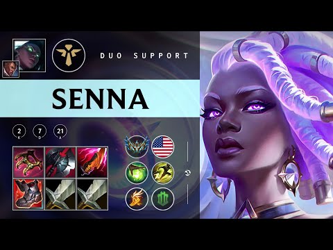 Senna Support vs Bard - NA Challenger Patch 25.24