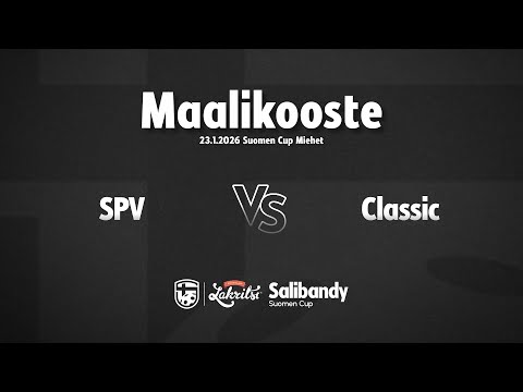 Maalikooste: SPV - Classic (Suomen Cup M)