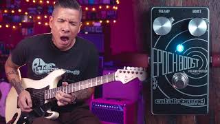 Video thumbnail for Catalinbread Epoch Boost - EP Style boost pedal by R.J. Ronquillo