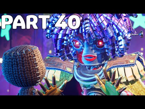 Sackboy A Big Adventure -  Boss Fight - Nervous System 100% Walkthrough Part 40 - PS5 Gameplay