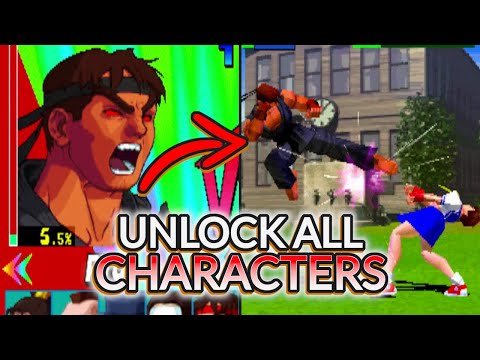 Street Fighter EX Plus Alpha - How To Unlock ALL Characters