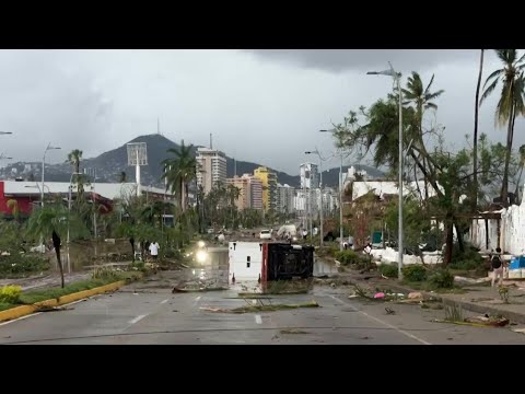 Ouragan Otis au Mexique: Acapulco partiellement dévastée | AFP Images