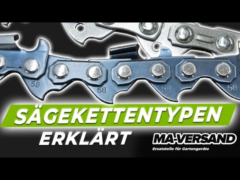Saw chain types explained