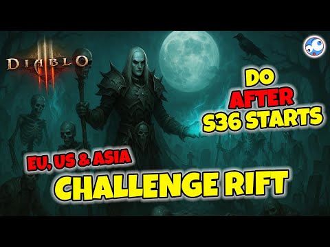 Diablo 3 Challenge Rift 429 Season 36 Europe (EU), US (console) and Asia