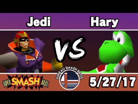 JSB Melee Summer Ranbats #2 feat Smash 64 - Jedi (C.Falcon) vs. Hary (Yoshi, Kirby)