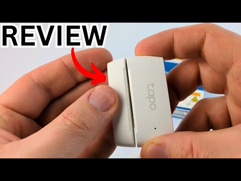 Tapo Contact Sensor Review & Demo - T110 - Smart Windows & Door Sensor