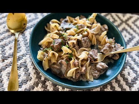 Slow-Cooker Beef Stroganoff Recipe