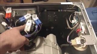 LG Tromm clothes washer leaking water - valve replacement
