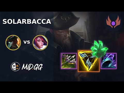 MID.GG: [ solarbacca ] Gangplank TOP vs Fiora | EUW MASTER | LOL Season 2024