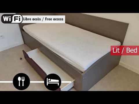 Logement Studio de 18m² - Rouen Malibran - Crous Normandie