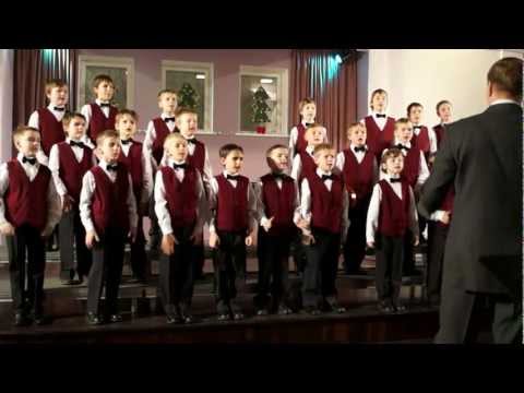 Jāz. Mediņa mūzikas skolas jaunāko klašu zēnu koris - Šķelmīt's, manis kumeliņš (14dec2012)
