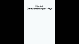 Characters of Shakespeare's Plays