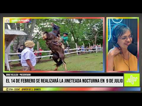 Jineteada nocturna- 9 de Julio, Misiones