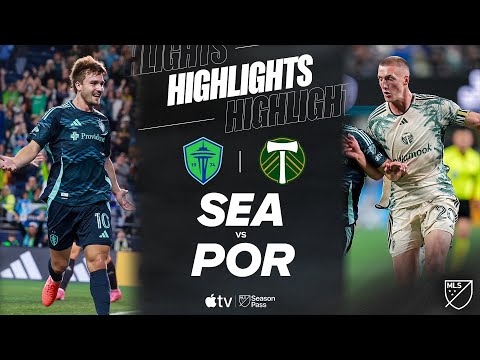 Seattle Sounders FC vs. Portland Timbers | Full Match Highlights | Cascadia Cup Showdown!