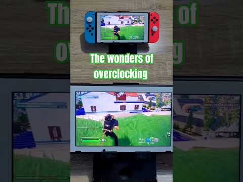 Fortnite at 60 FPS on Nintendo Switch through overclocking
