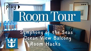 Symphony of the Seas Room Tour & Hacks 2024: Balcony with Ocean View
