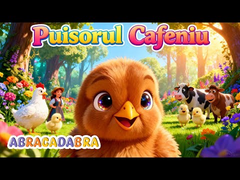 🐥Puisorul Cafeniu 🐥✨ | Abracadabra 🎵| Cantecel pentru Copii🐥