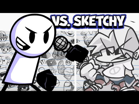 Vs. Sketchy REDRAWN MOD! [FULL WEEK] ❤️ FRIDAY NIGHT FUNKIN'