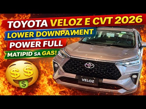 Thumbnail for Toyota Veloz E CVT 2026 Full Review | Specs, Features & Driving Feel” by Toyota Veloz, Toyota