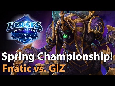 ► Heroes of the Storm Pro Gameplay: Fnatic vs. GIZ - Heroes Spring Championship