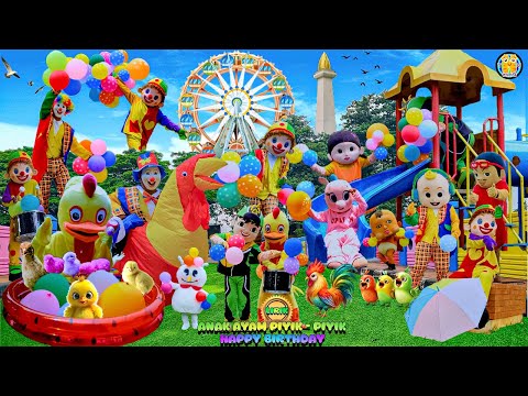 LAGU🔴AYAM PIYIK - PIYIK SPESIAL LIRIK & HAPPY BIRTHDAY SELAMAT ULANG TAHUN SPESIAL ONDEL BADUT LUCU