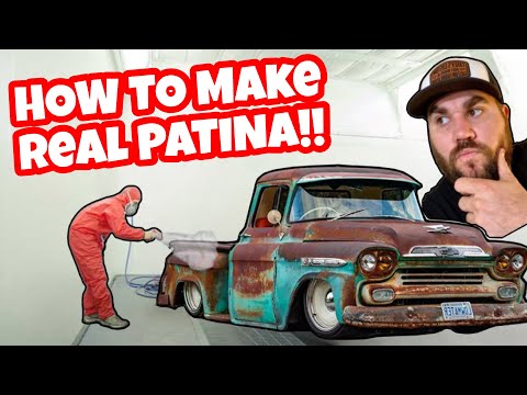 HOW TO MAKE REAL PATINA! MAKING FAKE PATINA OR MATCHING YOUR EXISTING PAINT! HOT RAT ROD DIY