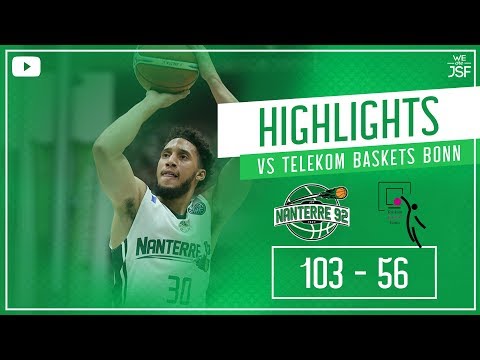 Highlights Nanterre 92 vs Bonn