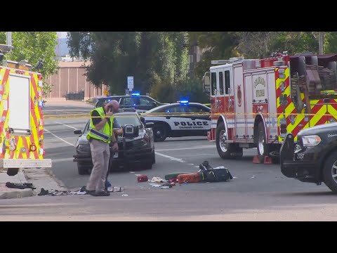 Suspect arrested in hit & run that left 1 parole officer dead, 1 parole officer seriously injuried