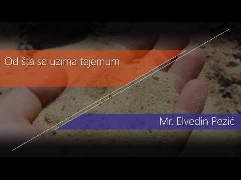 Od šta se uzima tejemum - Mr. Elvedin Pezić