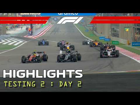 Day 2 Full Highlights | 2026 F1 Bahrain Pre-Season Testing 2