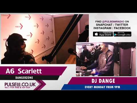 A6 Scarlett Showcase Pulse88 Radio with Dj Dange