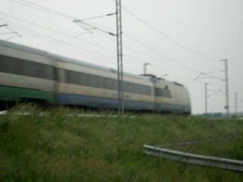 SPETTACOLARE ETR Y 500 SULL'AV MILANO TORINO!!!!