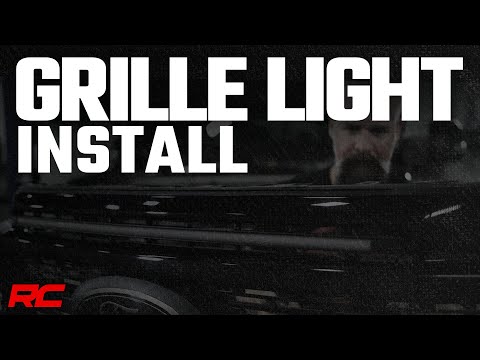2017-2022 Ford Super Duty 30-in DRL Grille Light Kit Install