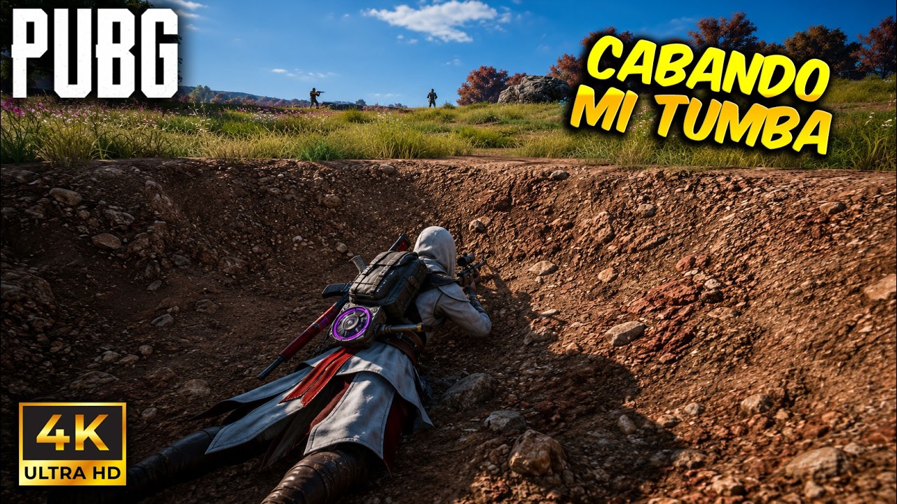PUBG PC pero CABE MI TUMBA POR CULPA DEL CHAT Y SUS RETOS! 😂 (GRÁFICOS AL MÁXIMO)