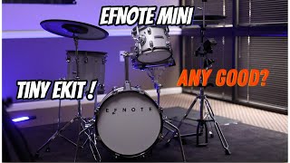 Video thumbnail for EFNOTE Mini Unboxing and First Impressions by Edrumcenter