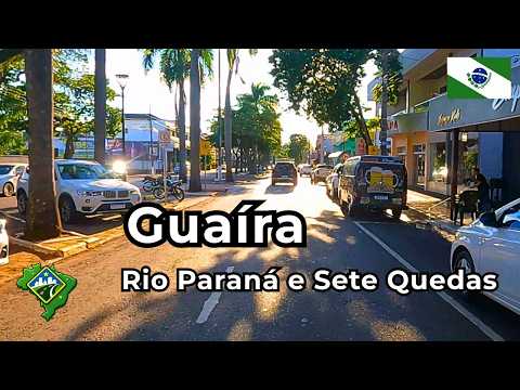 Guaíra PR | Cidade histórica no Rio Paraná, Ponte Ayrton Senna e memória das Sete Quedas