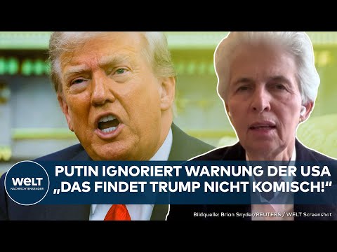 PUTINS KRIEG: Trump tobt! Russland verstärkt Angriffe auf Ukraine! USA kündigen Reaktion an