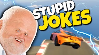 how long can you last these STUPID JOKES💀🤣 Gaming Jokes #34