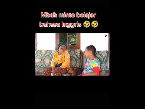 Mbah Minto Belajar Bahasa Inggris 🤣🤣