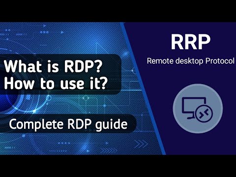 What is RDP? and how to use RDP Remote desktop Protocol in Hindi Urdu
