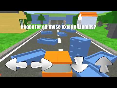 Blocky Stunt Car Racing Simulator Video
