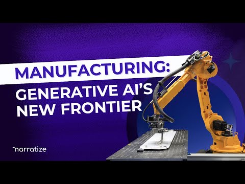 Manufacturing: Generative AI's New Frontier YouTube thumbnail