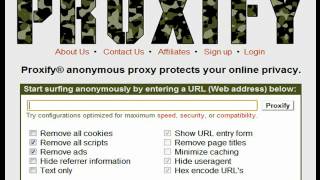Top 10 Free Proxies 2012