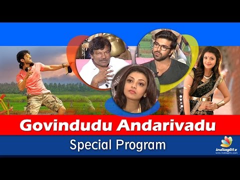 'Govindudu Andarivadele' Special Chit Chat - Ramcharan Kajal Krishnavamsi
