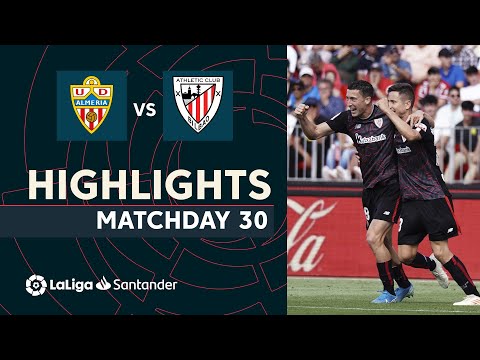 Highlights UD Almería vs Athletic Club (1-2)