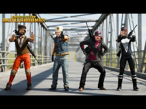 THE BRIDGE BANDITS ft. Swagger, Halifax, & ObiWannCoyote | chocoTaco PUBG Erangel Squads Gameplay