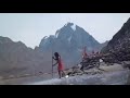 Naga Sadhu Bathing In Cold Water Himalaya Kedarnath