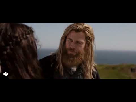 Thor tries to kiss Valkyrie - EXCLUSIVE DELETED SCENE - Avengers Endgame [HD]